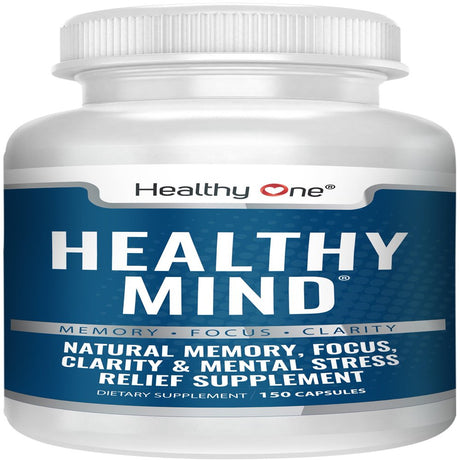 Healthy Mind - Memory - Focus - Clarity - Brain Nootropic Supplement