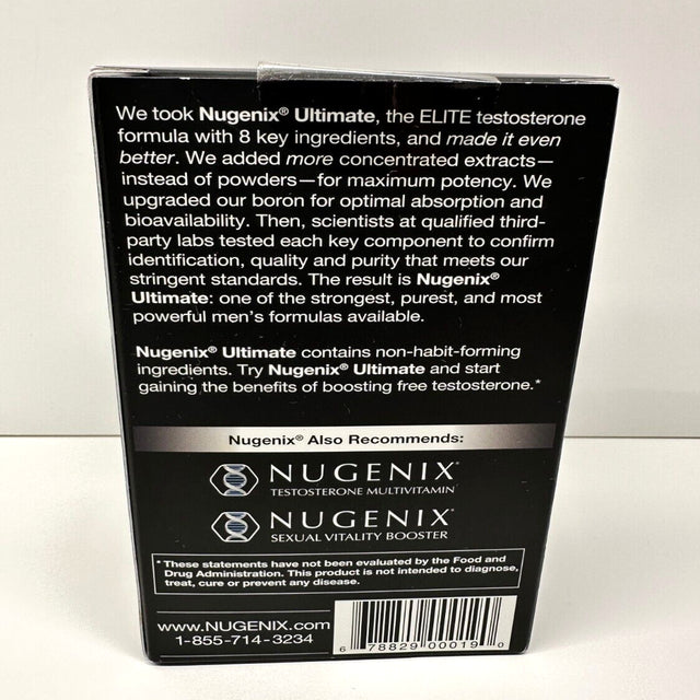 Nugenix Ultimate 100Ct Tablets