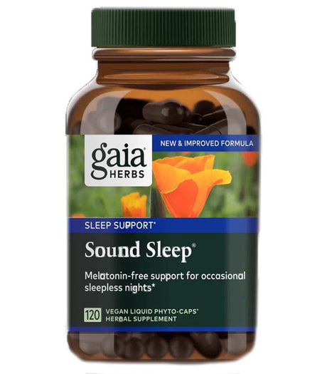 Gaia Herbs Sound Sleep -- 120 Vegan Liquid Phyto-Caps