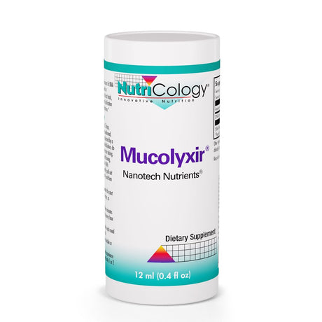 Nutricology Mucolyxir - Microdose DNA, Respiratory Airway Support - 12 Ml (0.4 Fl Oz)