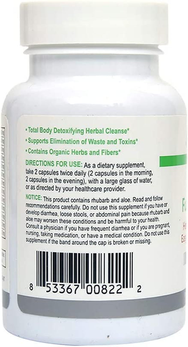 Greens First Full Body AM/PM Cleanse, 20 Veggie Capsules – Supplement for Natural Detox of Toxins – Full Intestinal & Constipation Relief – Digestive Health Capsule