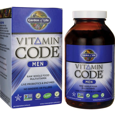 Garden of Life Vitamin Code Men'S Multi 240 Capsules