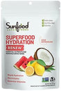 Sunfood Superfoods - Superfood Hydration – Renew | 8 Oz. Bag, 22 Servings | Enhance Energy, Combat Fatigue | Sour Watermelon Flavor | Organic, Vegan, Gluten-Free, Non-Gmo