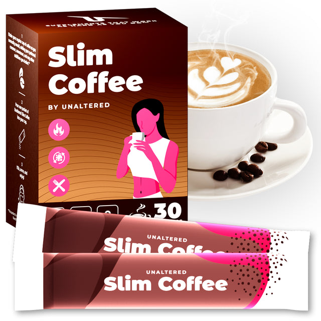 Weight Loss Coffee - Zero Calorie, Sugar-Free, Keto-Friendly, Weight Loss & Fat Burning Coffee Additive - 30 Single-Serving Packets - by Unaltered Athletics