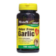 Mason Natural Garlic Odor Free Tablets - 100 Ea, 3 Pack