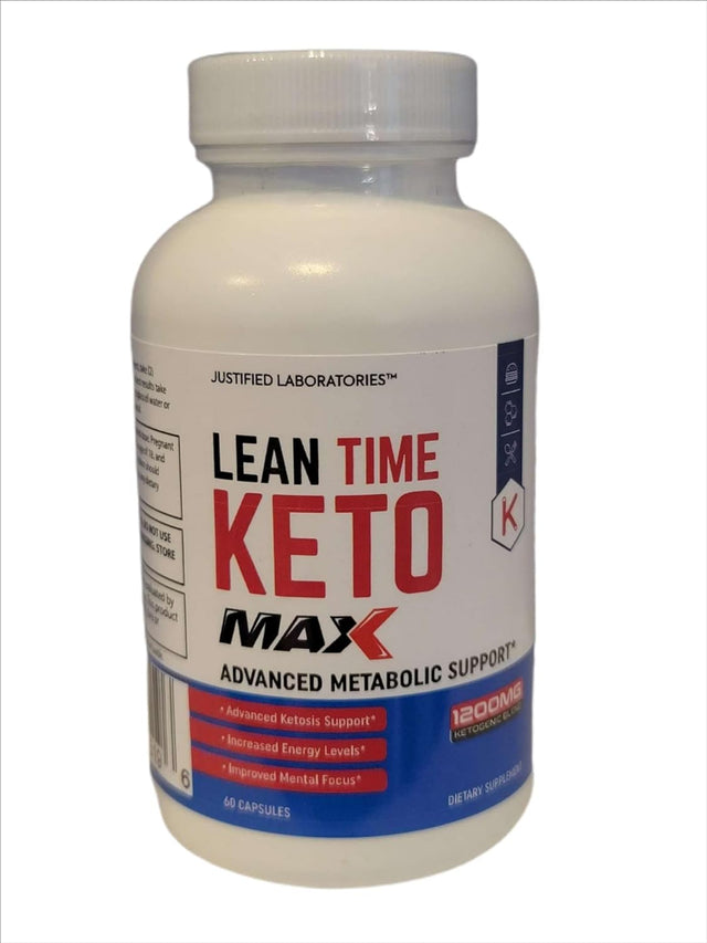 (3 Pack) Lean Time Keto 1200MG Pills Includes Apple Cider Vinegar Gobhb Strong Exogenous Ketones Advanced Ketogenic Supplement Ketosis Support for Men Women 180 Capsules