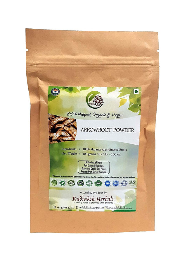 Rudraksh Herbals Arrowroot Powder-(100 Gm)