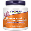 NOW Supplements, Quercetin with Bromelain, Balanced Immune System*, 60 Veg Capsules