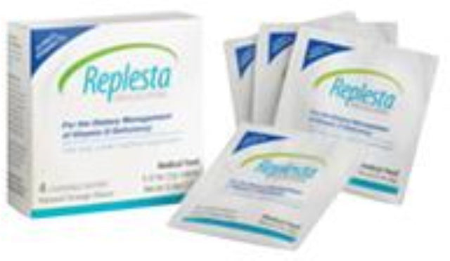 Replesta Cholecalciferol 50,000 IU Vitamin D3, Natural Orange, 4 Ct, 5-Pack