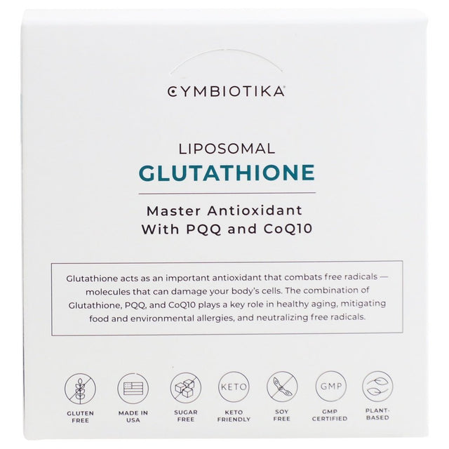 Cymbiotika - Liposomal Glutathione Master Antioxidant Citrus Berry - 25 Packet(S)