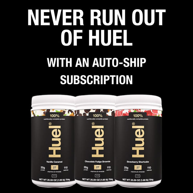 Huel Vegan Protein Powder | Chocolate Fudge Brownie | Complete Nutrition | 20G Protein, 27 Vitamins and Minerals, 100% Plant-Based, Gluten Free, Non-Gmo, Lactose Free | 26 Servings