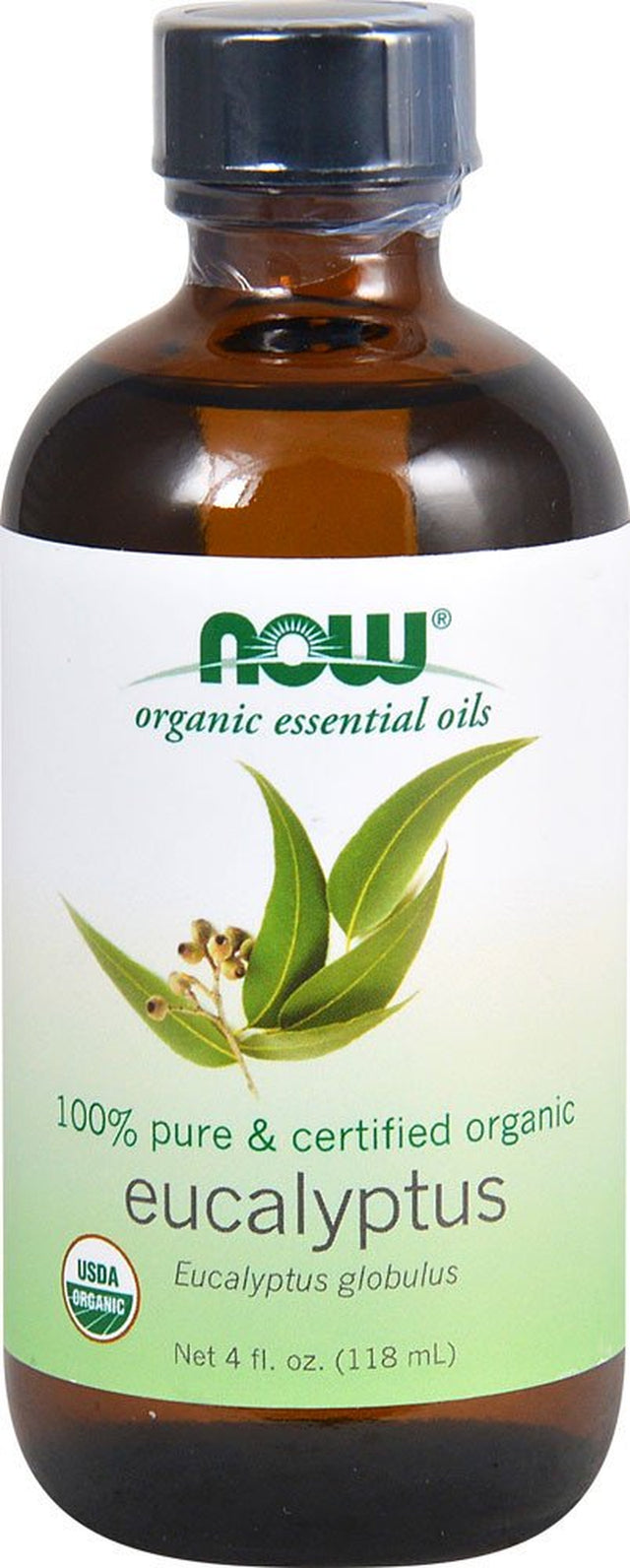 NOW Foods Organic Essential Oils Eucalyptus Oil -- 4 Fl Oz