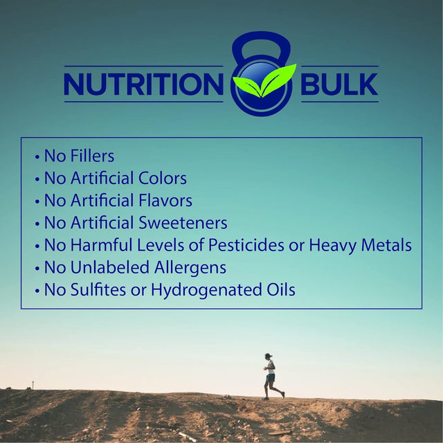 Soy Protein Powder - Nutritionbulk.Com, Isolate, Unflavored, Non-Gmo, Vegan, Gluten-Free, Dairy-Free (16 Oz)