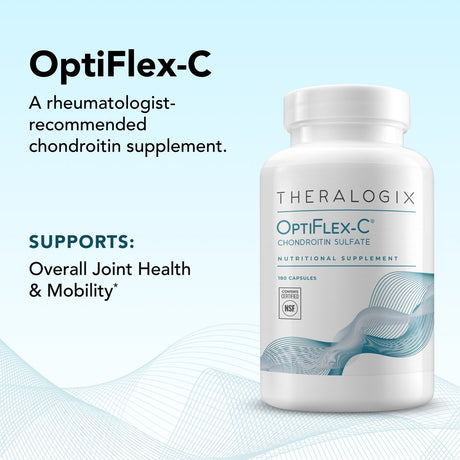 Theralogix Optiflex-C Chondroitin Sulfate Joint Health Supplement (800Mg) | 90 Day Supply | Made in the USA