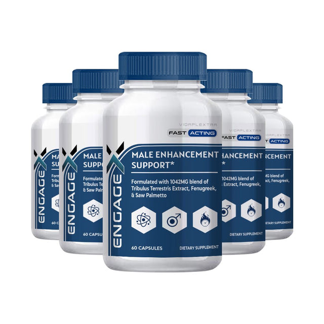 (5 Pack) Engage X Capsules - Engagex Male Capsules