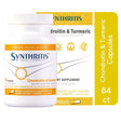 Synthritis Joint Formula Chondroitin and Turmeric, 84CT, Fast Relief Action Joint Health Supplement Chondroitin and Turmeric Capsules