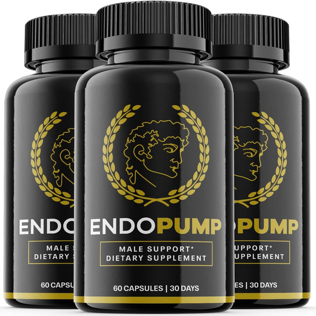 (3 Pack) Endopump - Dietary Supplement - 180 Capsules