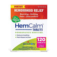 Boiron Hemcalm Tablets for Hemorrhoid Relief of Pain, Itching, Swelling or Discomfort - 120 Count (2 Pack of 60)