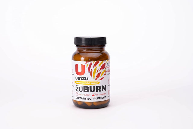 UMZU Zuburn - Thermogenic Supplement to Support Metabolism and Energy, Thermogenic Fat Burner, Blend of Vitamins and Caffeine - (30 Day Supply 60 Capsules)