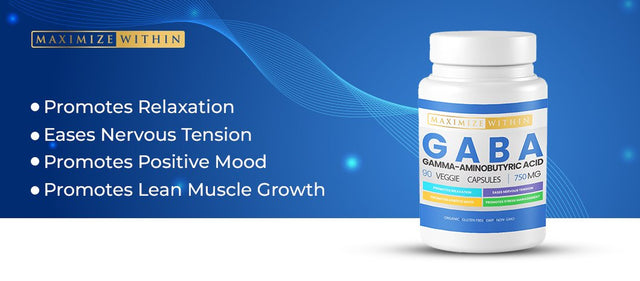 Maximize within GABA (Gamma-Aminobutyric Acid) 750Mg 60 Count