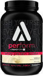 Transformhq Whey Protein Isolate 28 Servings (Vanilla) - Perform - Gluten Free, Non-Gmo