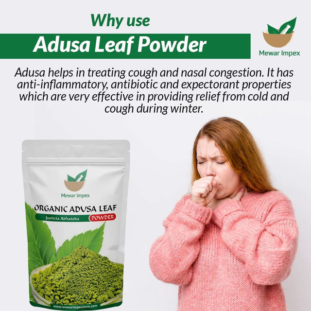 Adusa Leaf Powder (900 Gm) | Vasa Pure Leaves |Vasaka | Adhatoda Vasica | Adalodakam Leaves Herbal Powder