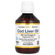 California Gold Nutrition Norwegian Cod Liver Oil Liquid, Natural Lemon Flavor, 6.7 Fl Oz (200 Ml)