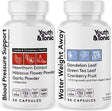 Youth & Tonic Daily Water Weight Away Pills and Blood Pressure Support Supplements/Natural Diuretics for Water Retention & BP Capsules to Maintain a Good Health / 30 + 30 CPS for Women & Men