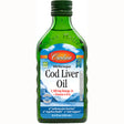 Carlson Labs Norwegian Cod Liver Oil Omega-3 EPA & DHA, Natural Flavor, 8.4 Fl Oz.