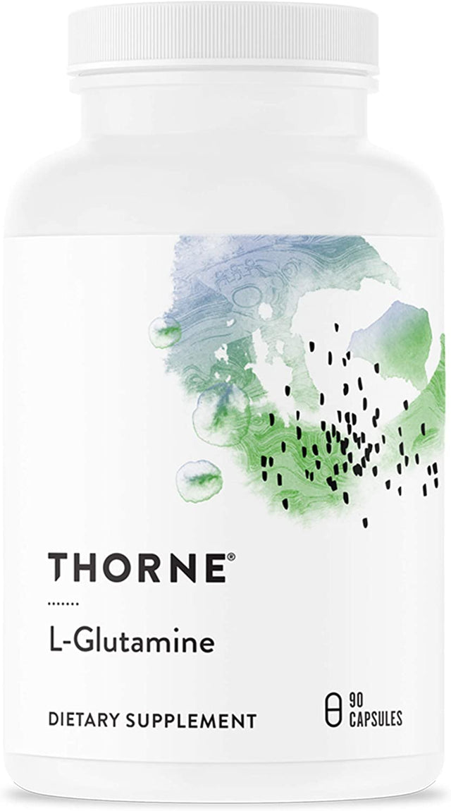 Thorne L-Glutamine - Amino Acid Supplement for GI Health and Immune Function - 90 Capsules