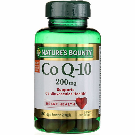 Nature'S Bounty Co Q-10 Extra Strength 200 Mg Softgels 80 Ea (Pack of 6)