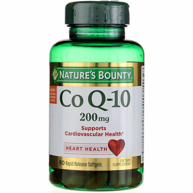 Nature'S Bounty Co Q-10 Extra Strength 200 Mg Softgels 80 Ea (Pack of 6)