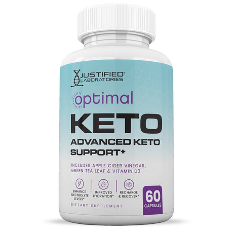 (2 Pack) Optimal Keto ACV Pills 1275Mg Alternative to Gummies Dietary Supplement 120 Capsules