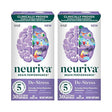 Neuriva De-Stress Brain Health Supplement (30 Count), Brain Support with Clinically Proven Naturally Sourced Ingredients (Decaffeinated Coffee Cherry & Melon Concentrate), 2 Pack