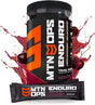 MTN OPS Enduro Trail Packs Nitric Oxide Supplement & Stim-Free Pre Workout - 20 Servings - with Magnesium Citrate, Beet Root Powder, Niacinamide, L Arginine & L Citrulline - Black Cherry Flavor