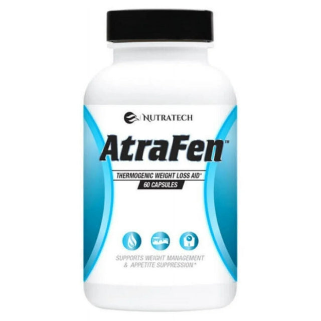 Nutratech Atrafen Powerful Fat Burner and Appetite Suppressant Diet Pill - 60 Capsules