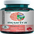 Original Brain Supplement for Memory, Focus & Concentration Learning & Accuracy with Clinically Tested Nootropics Phosphatidylserine and Neurofactor, Caffeine Free, 50Ct Strawberry