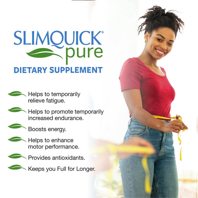 Slimquick Pure Weight Loss Dietary Supplement Extra Strength Caplets - 60 CT