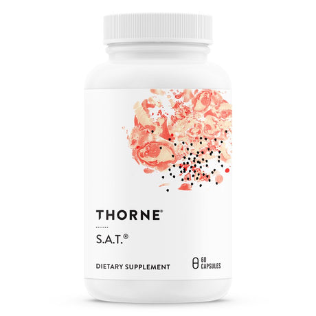 Thorne S.A.T., Silymarin, Artichoke, and Turmeric Extracts for Liver Support, 60 Capsules