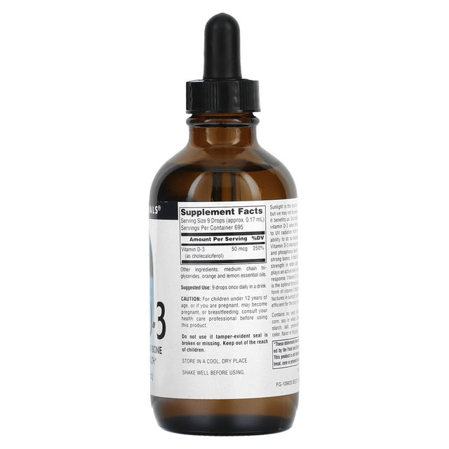 Source Naturals - Vitamin D3 Liquid 2000 IU - 4 Fl. Oz.