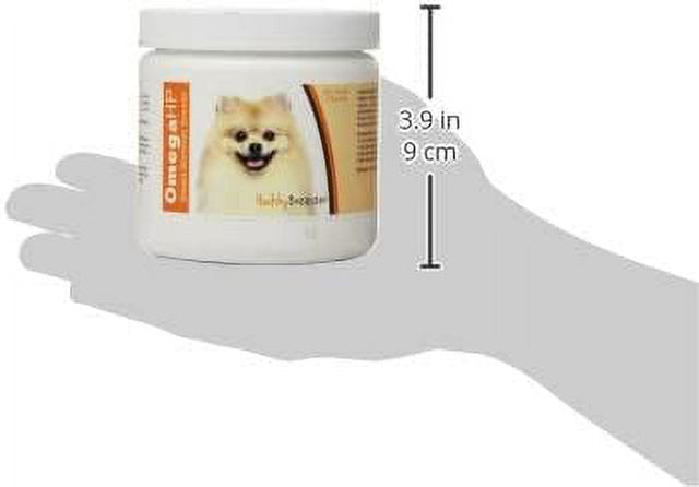 Healthy Breeds Pomeranian Omega HP Fatty Acid Skin and Coat Support Soft Chews