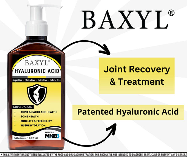 Baxyl® - Hyaluronic Acid Joint Relief Supplement - 36 Day Supply