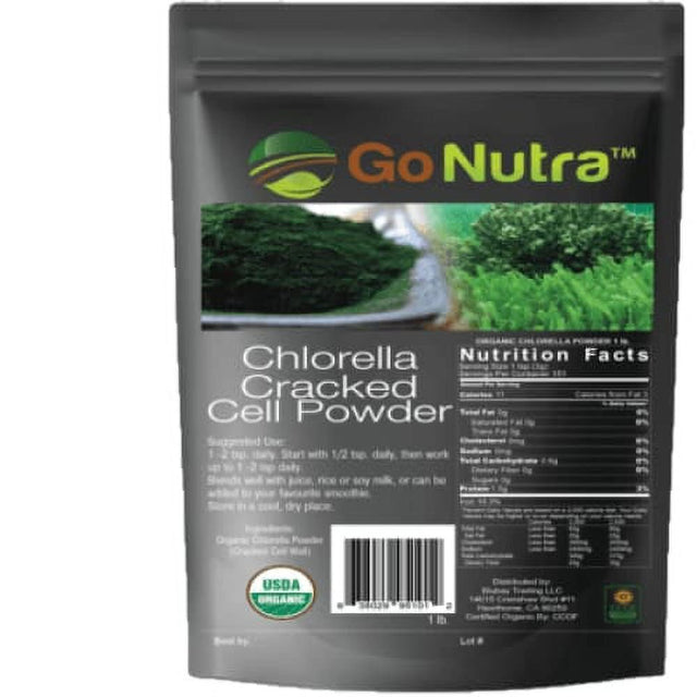 Chlorella Cracked Cell Organic 1 Lb