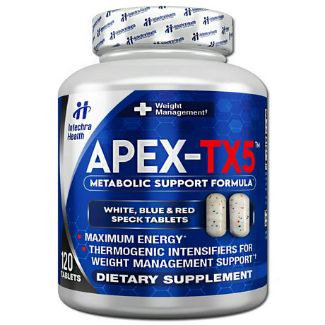 APEX-TX5 Diet Pills - Weight Management & Energy Support, 120 Tablets per Bottle