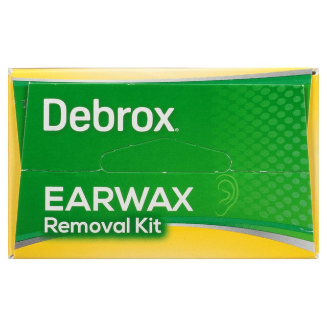 Debrox Ear Wax Removal Kit, Ear Cleaning Rubber Bulb Syringe and 0.5 Fl Oz Ear Wax Removal Drops