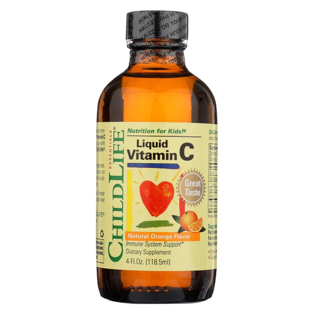 Childlife Essentials Vitamin C Liquid, Orange, 4 Fl. Oz., 1 Ct