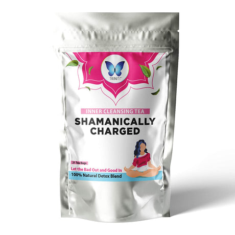 Blue Morpho Detox and Cleanse Tea: Shamanically Charged, 21-Teabag Cleansing Tea Non-Gmo – Energetically Charged Herbal Tea