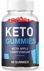 (1 Pack) Kickin Keto ACV Gummies - Supplement for Weight Loss - Energy & Focus Boosting Dietary Supplements for Weight Management & Metabolism - Fat Burn - 60 Gummies