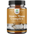 Master Mushroom Complex Nootropic Supplement - 5-In-1 Lion'S Mane Mushroom Supplement with Chaga Maitake Shiitake and Reishi Mushrooms Blend - Brain Booster Lion'S Mane Supplement - 120 Capsules