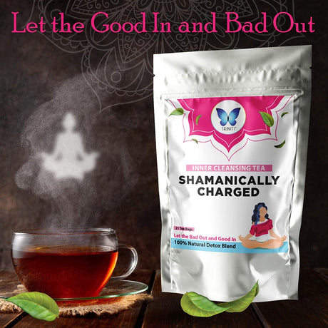 Blue Morpho Detox and Cleanse Tea: Shamanically Charged, 21-Teabag Cleansing Tea Non-Gmo – Energetically Charged Herbal Tea